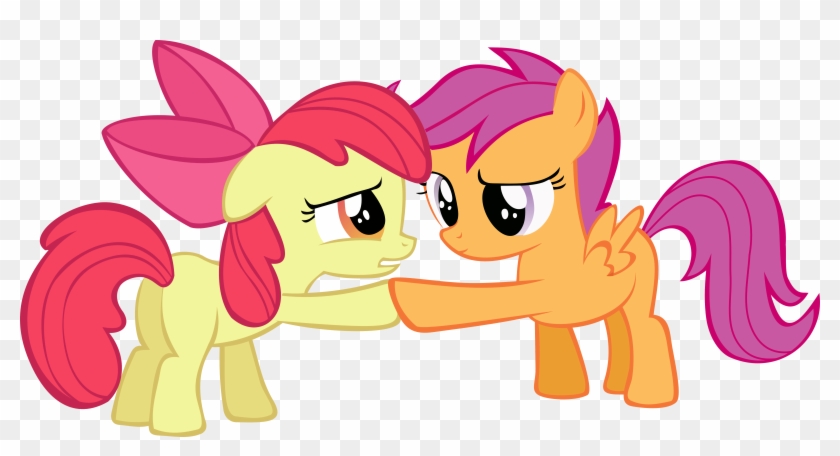 Source - “ - Scootaloo Y Apple Bloom #611274