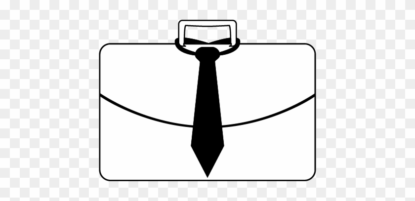 Suitcase With Tie - Suitcase With Tie #611705