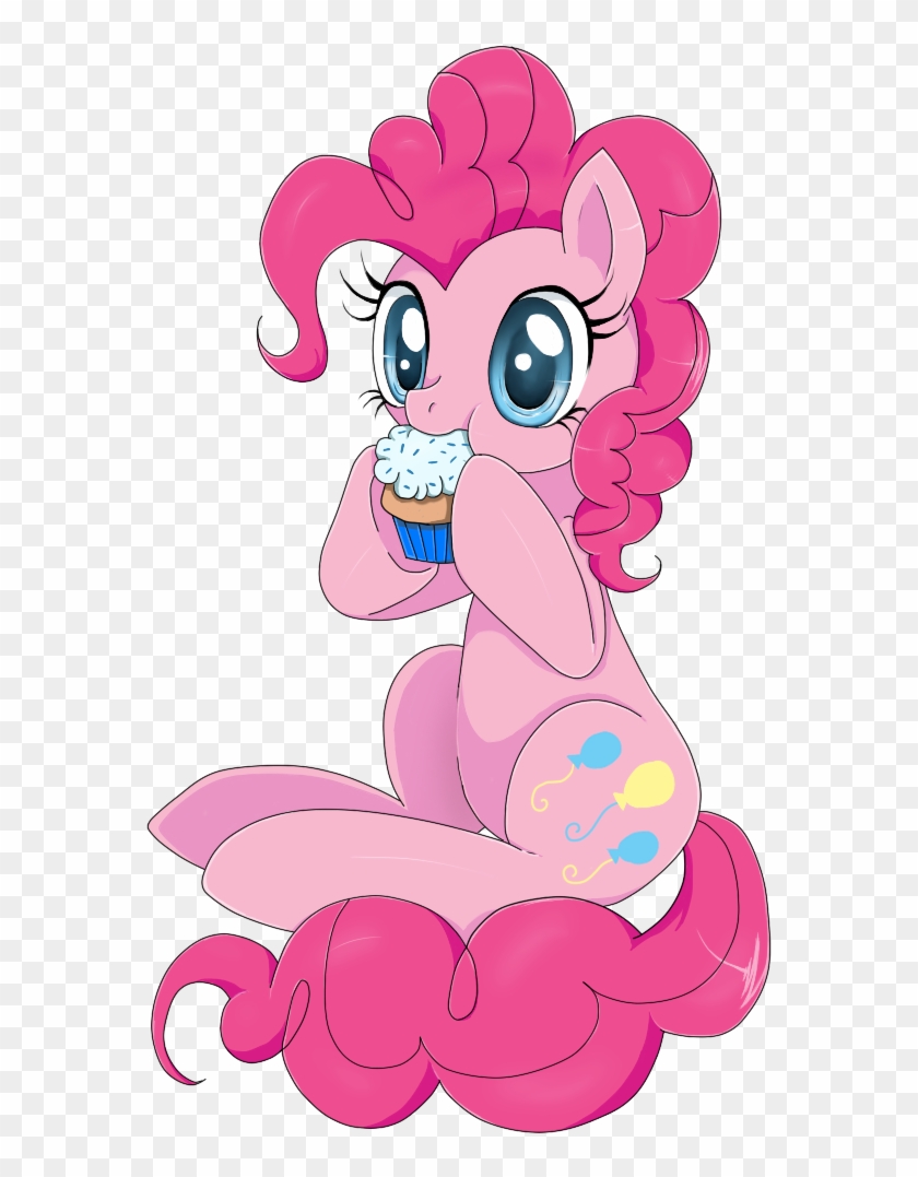 Pinkie And The Cupcake By Evomanaphy - Cartoon #611717
