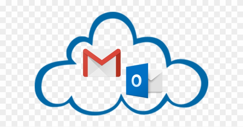 Web-based Email Support - Clip Art Cloud Computing #611962