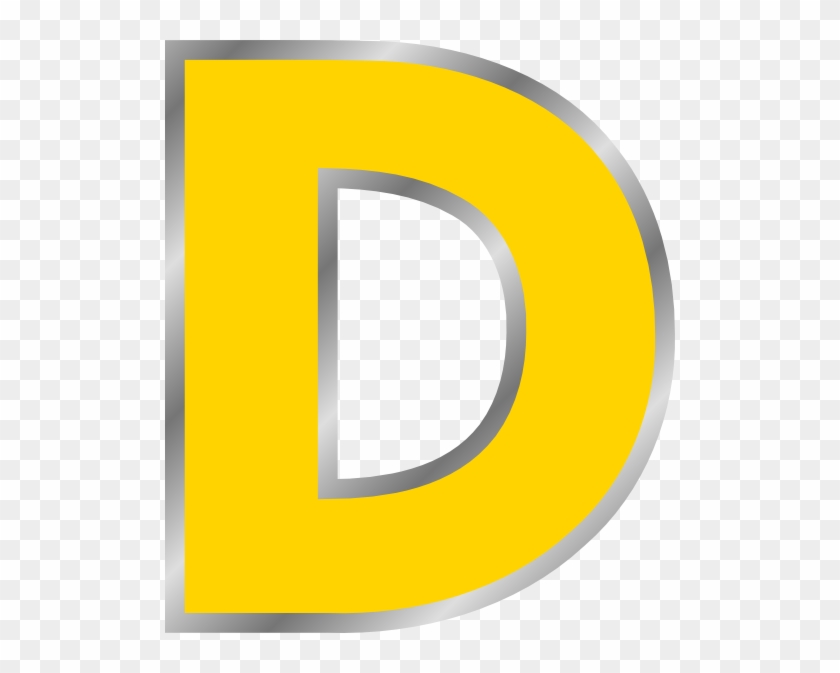 D Letter Clip Art #612080