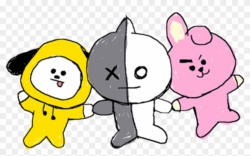 Find This Pin And More On Bt21 By Minimochu - Bt21 Pegatinas #612520