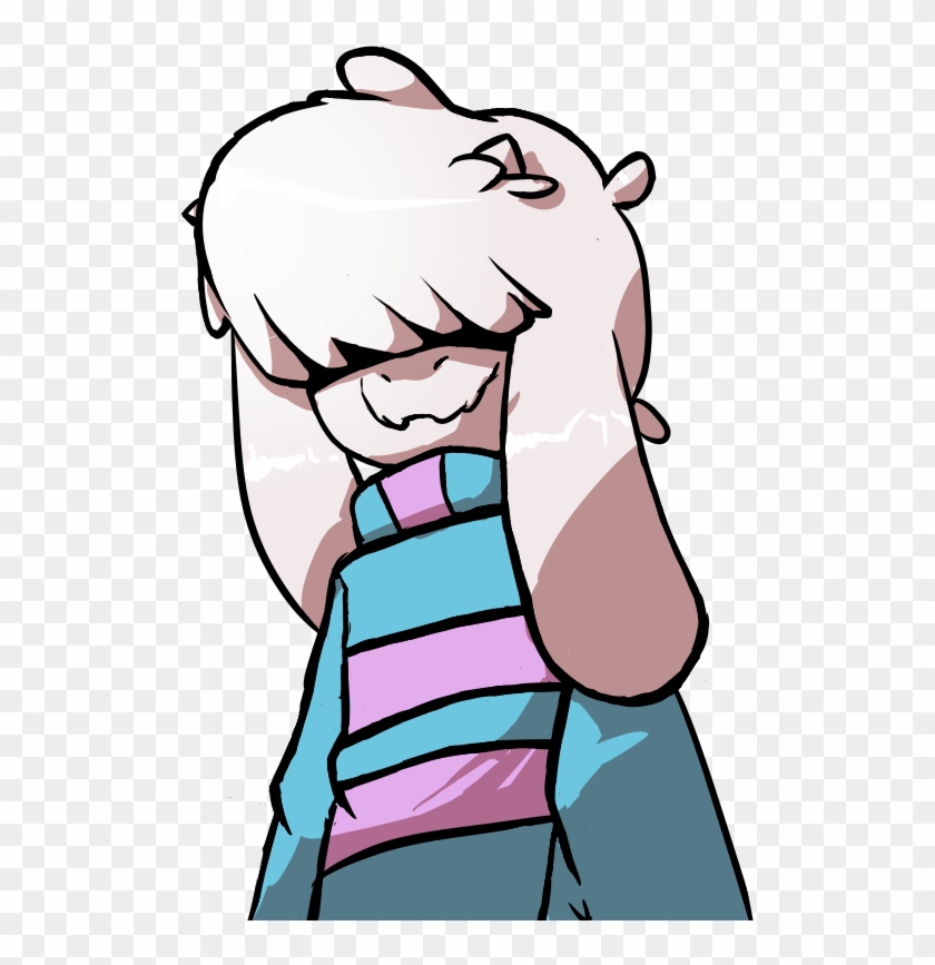 Goat Child Frisk By Sunnearts - Cartoon #612630