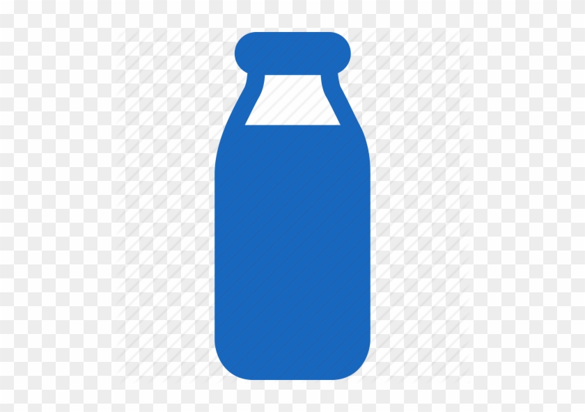Carton, Cream, Hand Drawn, Milk Icon - Water Bottle #612659