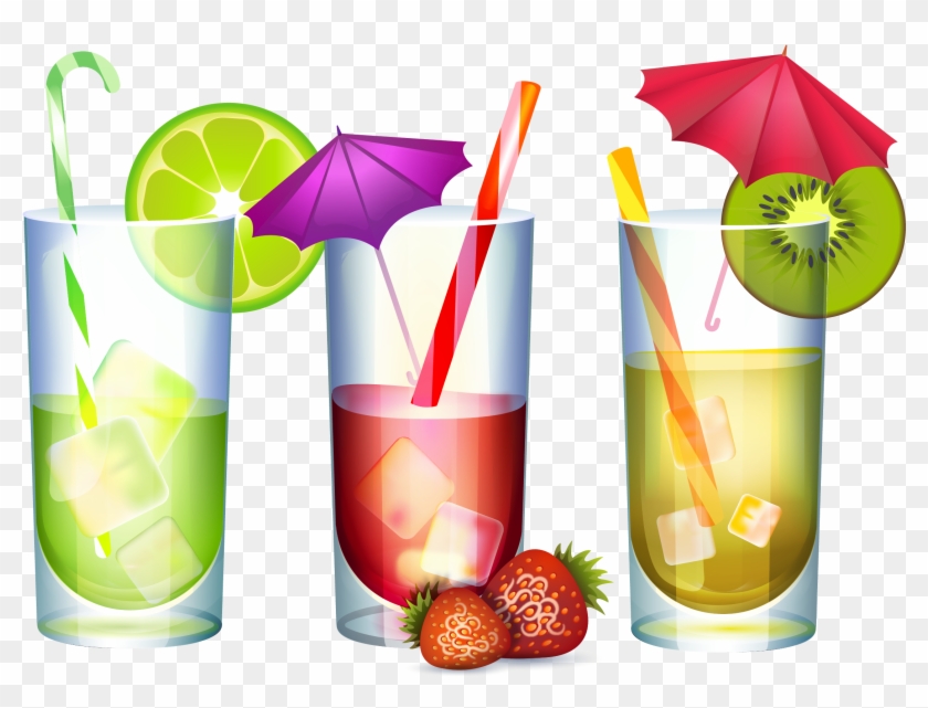 Strawberry Juice Euclidean Vector - Juice #613447