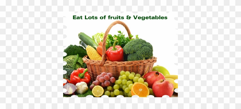 Nutrients And Health Benefits Choose Myplate - Eat Lots Of Fruits And Vegetables #613495