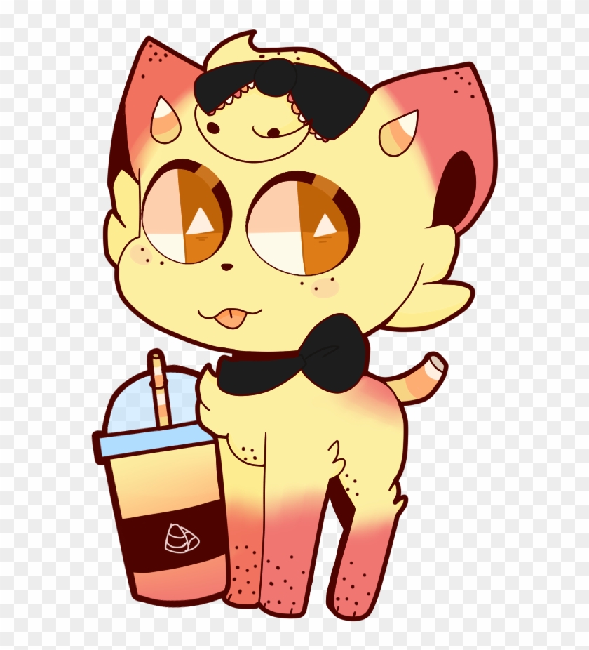 Custom Bubble Tea Dog Halloween By Cosmic-sailor - Cartoon #613920