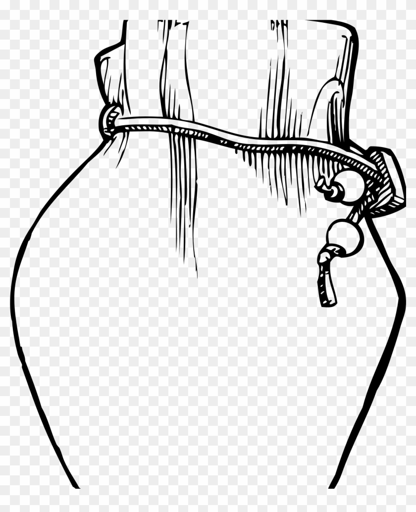 Clipart Lederbeutel #614146