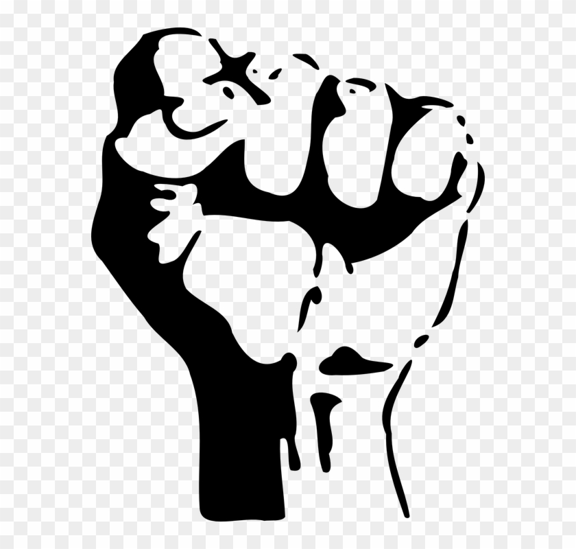 Raised Fist #614509