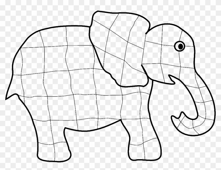 Teaching Ideas And Resources - Elmer The Elephant Coloring Page #615027