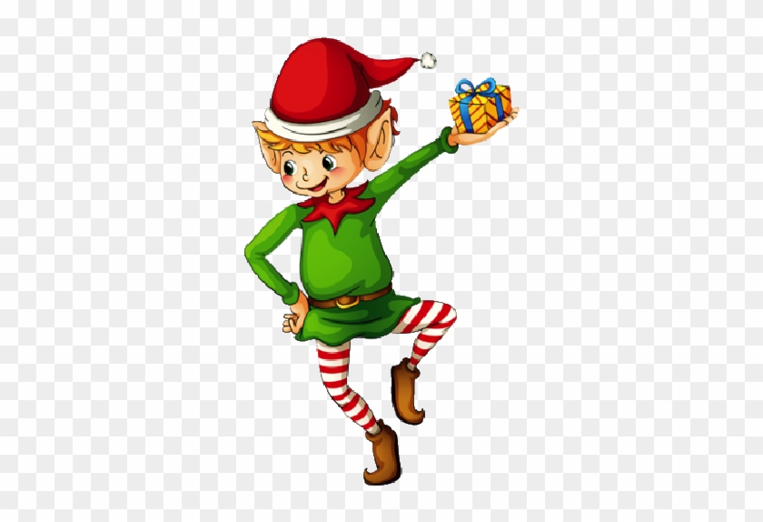 Christmas Cute Elf Clipart - Christmas Day #615222
