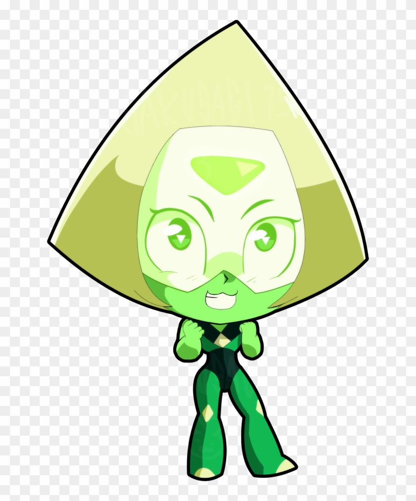 Chibi Su Peridot By Sakusagi - Steven Universe Chibi Peridot #615397