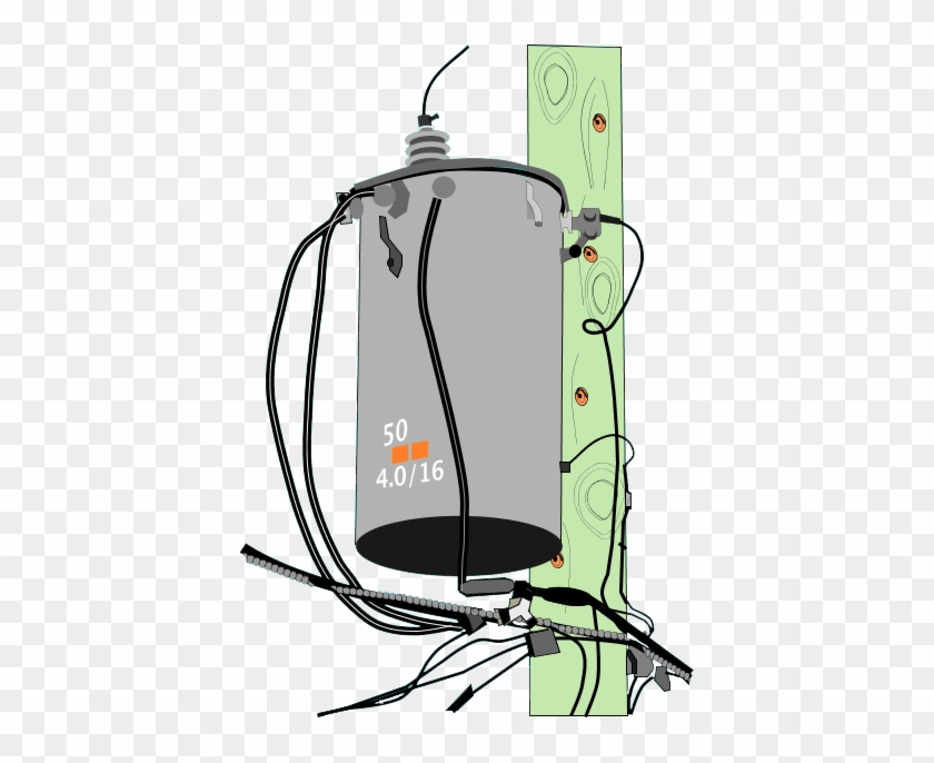 Utility - Clipart - Electricity Transformer Clipart #615413