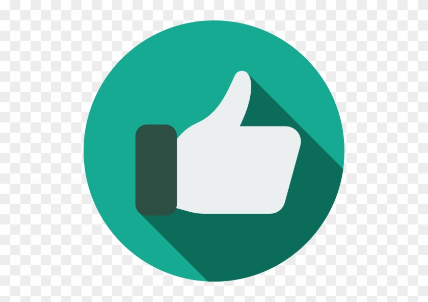 He And His Team Did A Fantastic Job Getting Rid Of - Thumbs Up Flat Icon #615705
