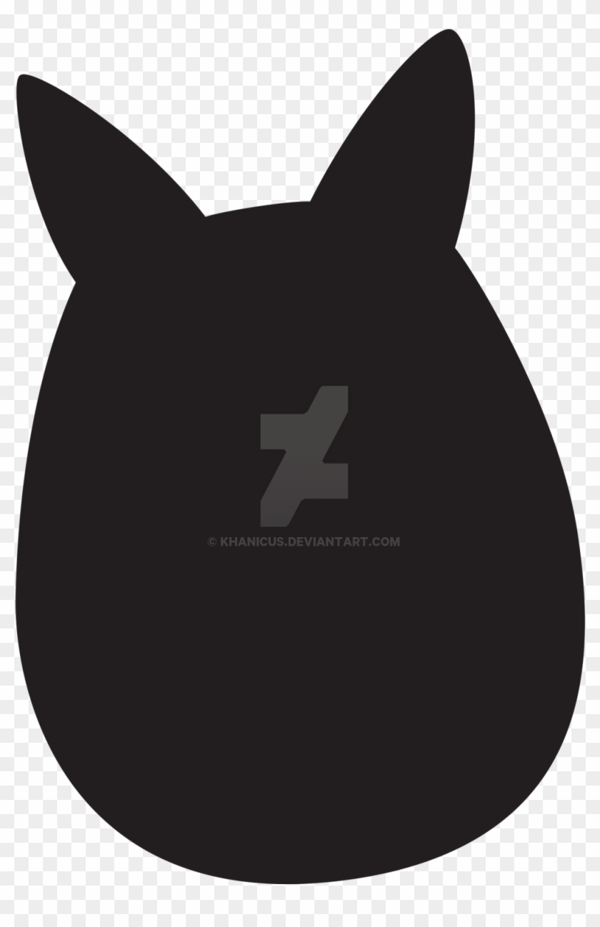 Khanicus 1 0 Mini Totoro By Khanicus - Totoro Silhouette Png #617202