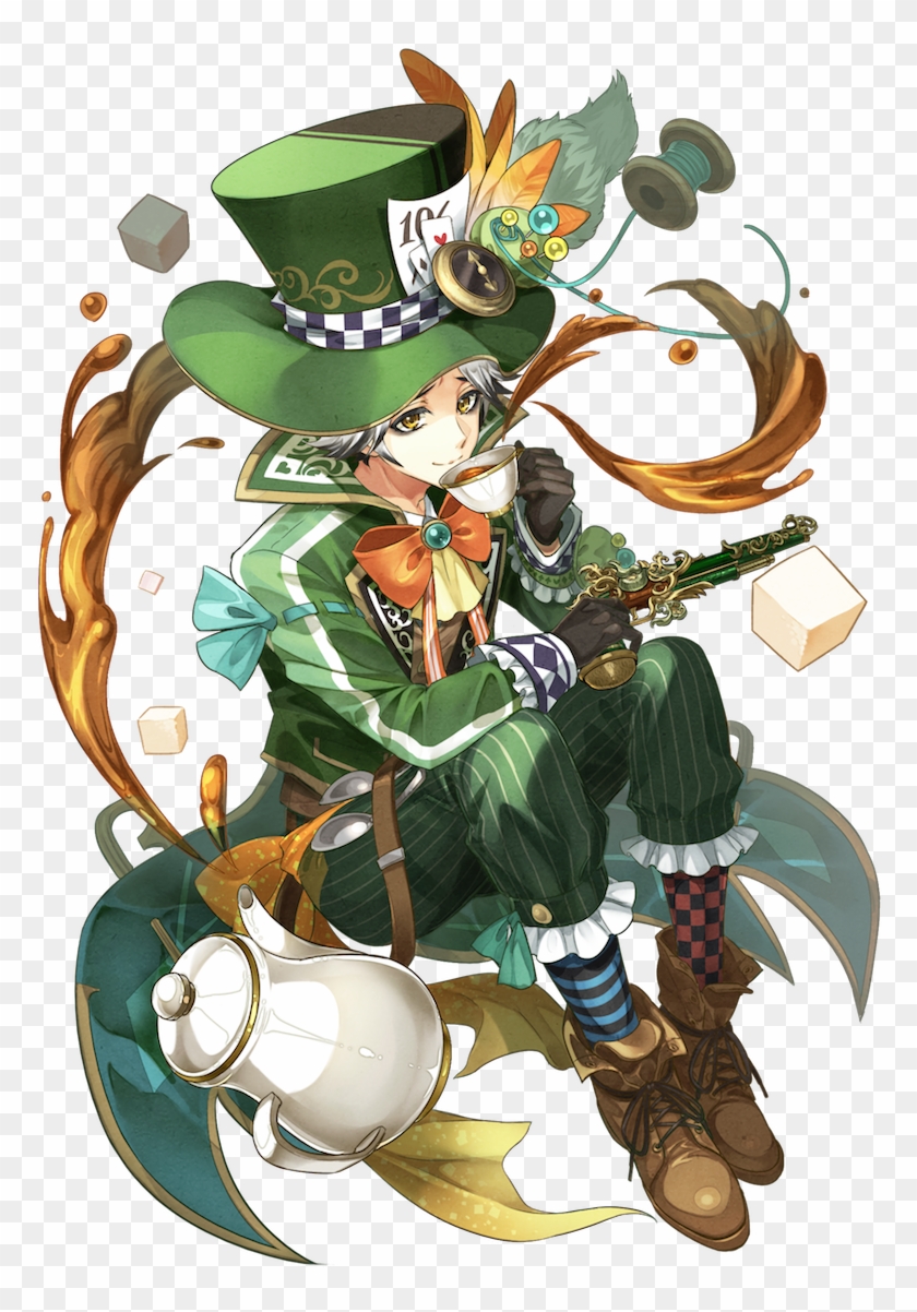 Character Illustrationrabbit Holecharacter Ideascharacter - アリス 帽子 屋 イラスト #617214