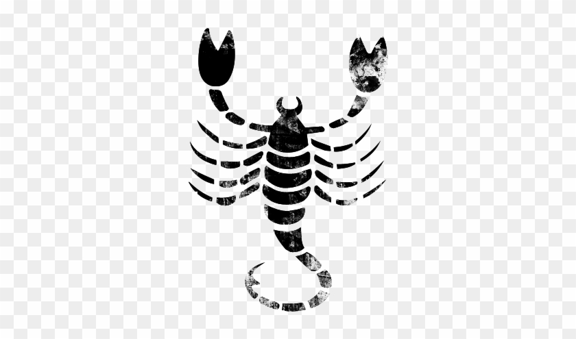 Scorpion Clipart Icon - Scorpio: Zodiac Sign Journal, Notebook, Diary, 6"x9" #617225