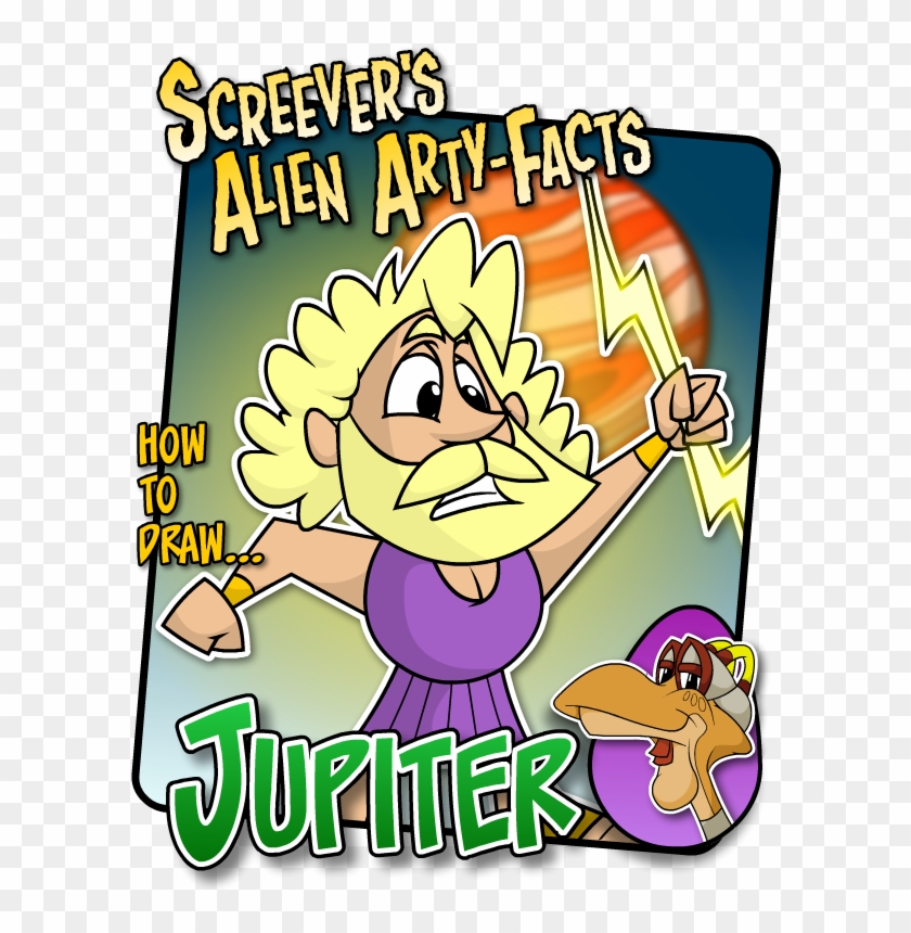 It's Another Of Screever's Alien Arty-facts Meet Jupiter - Cartoon #617972