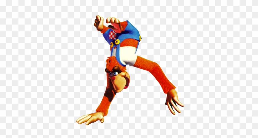 Lanky Kong, A Newcomer In The Donkey Kong Series, Is - Grape Shooter Lanky Kong #617980