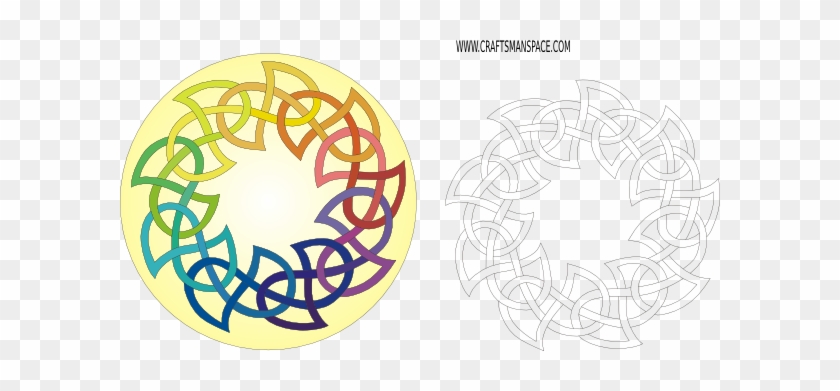 Regenbogenceltic-knoten Karte #618412