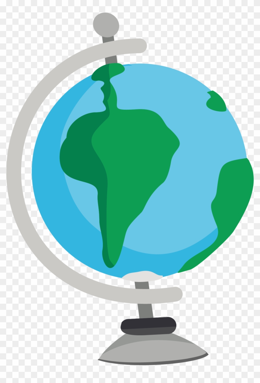 Earth Globe Desktop Computer Cartoon - Globe Cartoon Png #618562