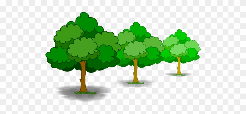 Illustration Of Puffy Trees - Tree #619475