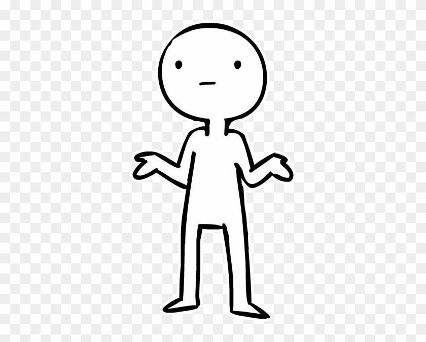 People - Shrug Clipart #619586