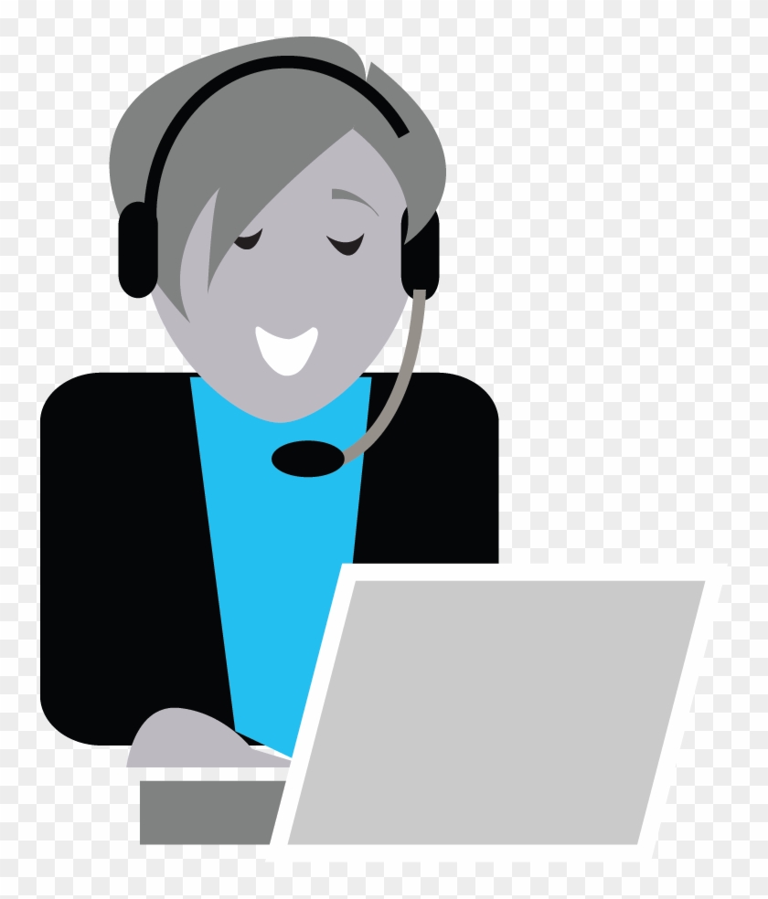 Receptionist Icon - Cartoon #619978