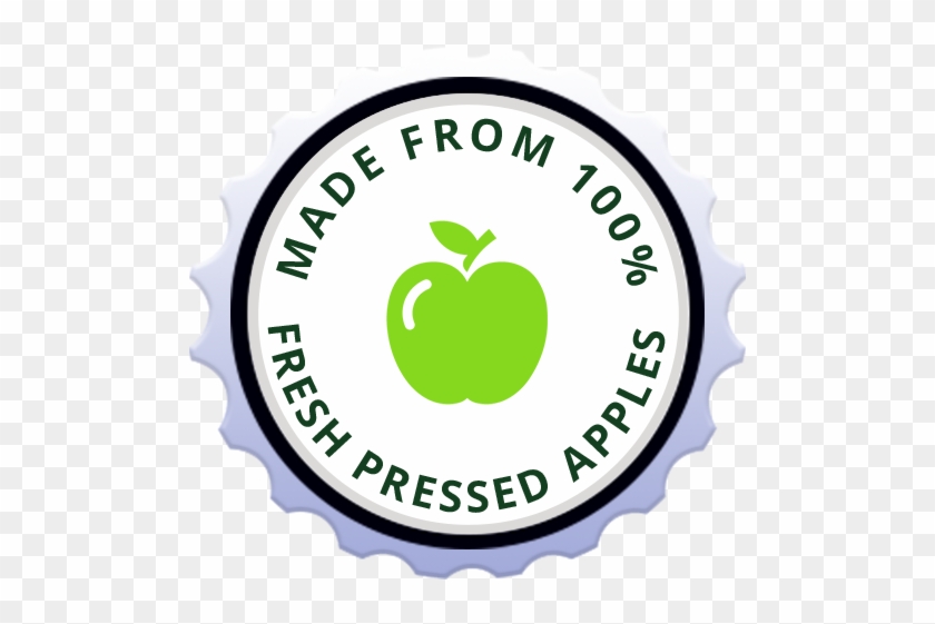 Made From 100% Fresh Pressed Apples - American Veterinary Medical Association Logo #620421