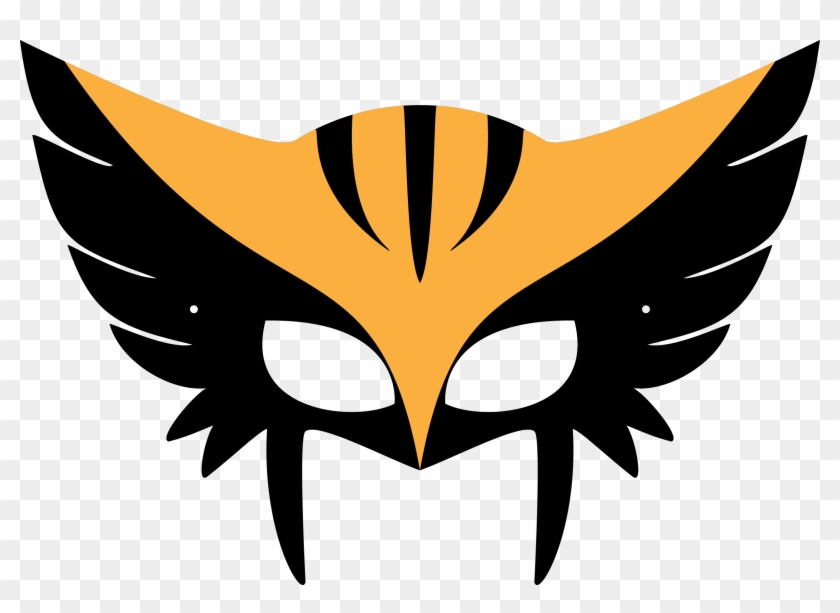 28 Images Of Hawk Mask Print Template Geldfritz Net - Hawkgirl Mask Png #620712
