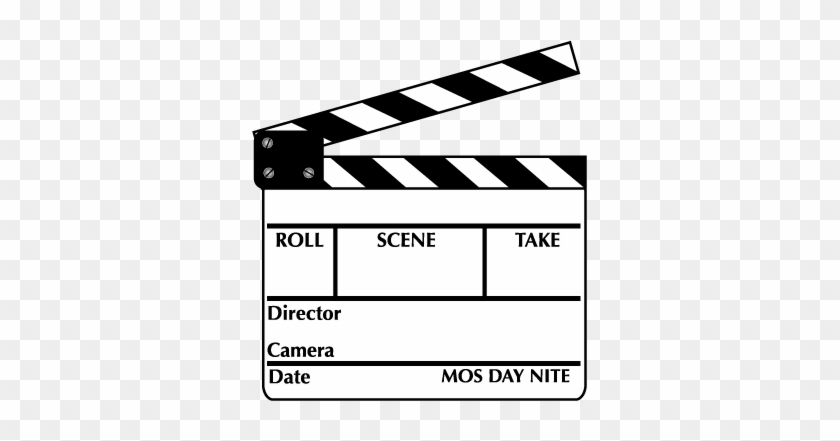 Movie Clapper Clip Art - Theatre Clip Art #620935