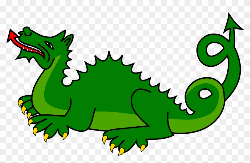 File - Trutnov Dragon - Svg - Clip Art #621171
