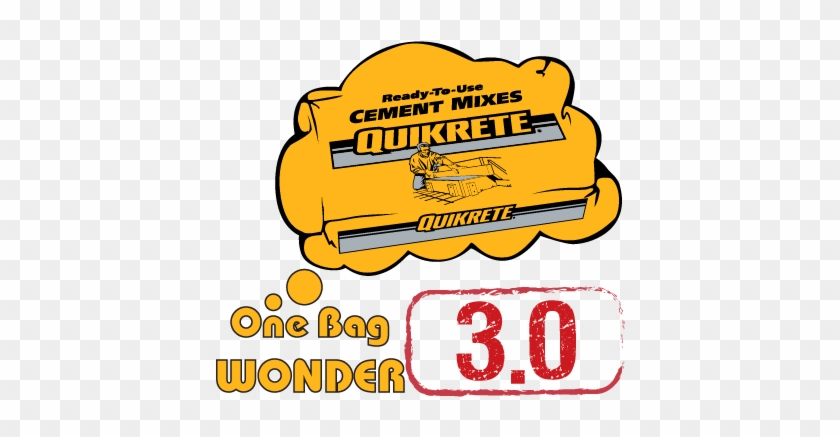 Concrete Drink Caddy Wins Quikrete® One Bag Wonder - Quikrete 110180 80 Lbs. Concrete Mix 651663 #621628
