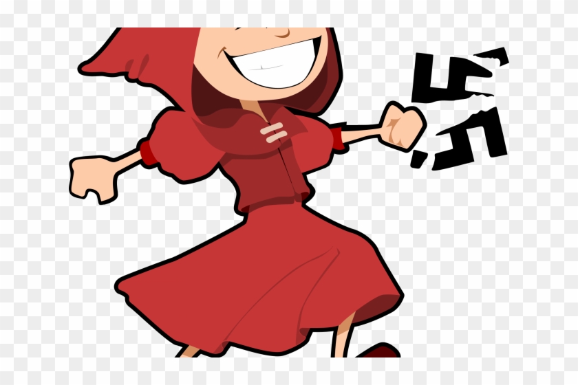 Hood Clipart Transparent - Little Red Riding Hood Cartoon #621797