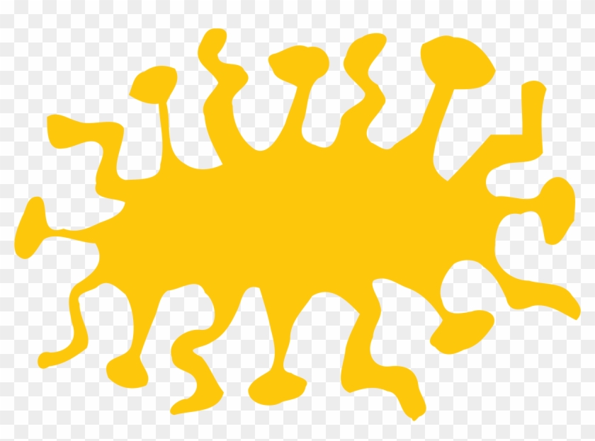 Yellow Clipart Splat - Portable Network Graphics #622891