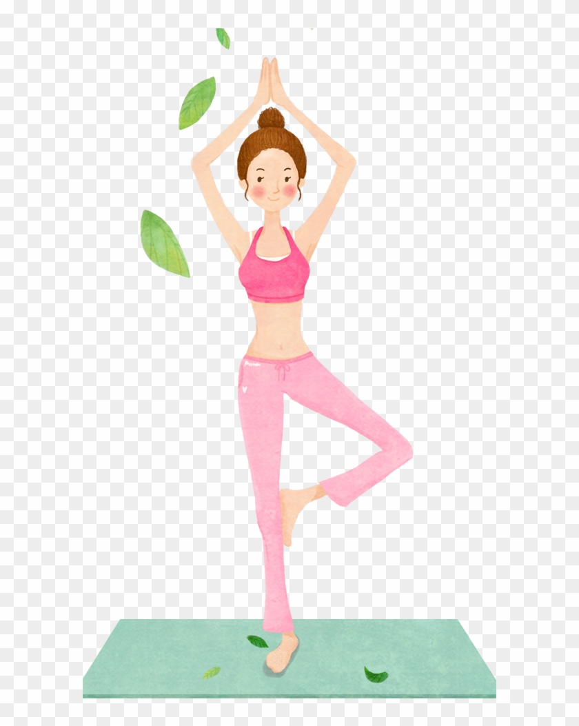 Yoga Cartoon Poster - Yoga Cartoon Poster #623003