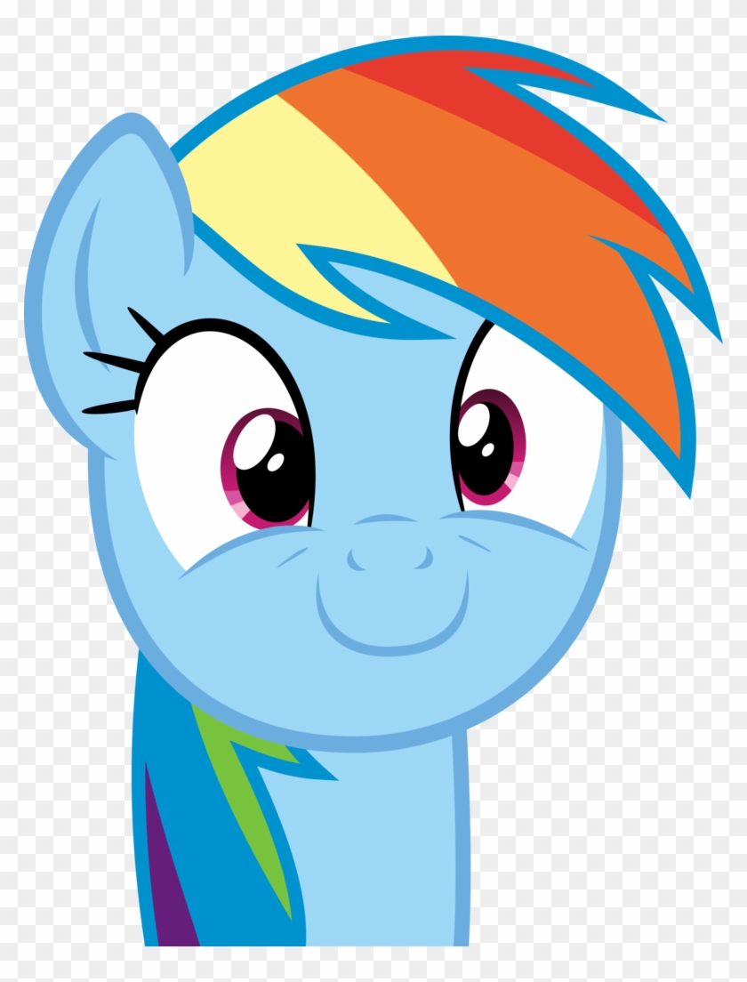 View Collection - Mlp Rainbow Dash Head #623087