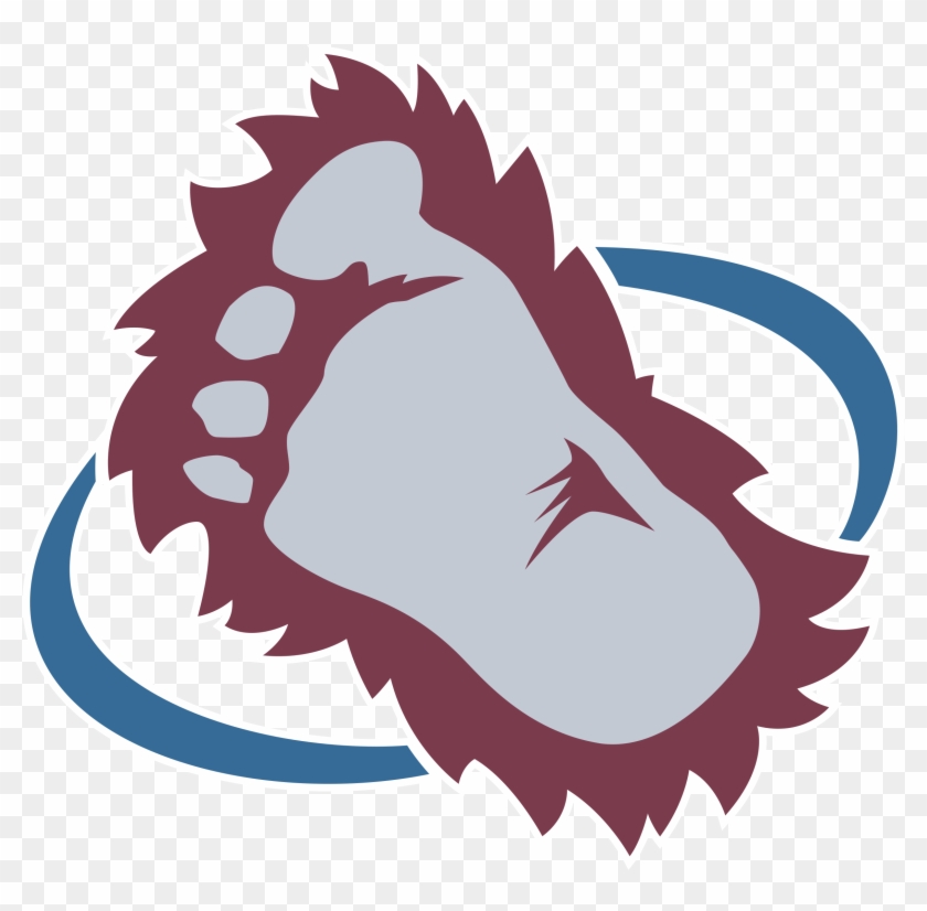Colorado Avalanche Foot Logo #623321