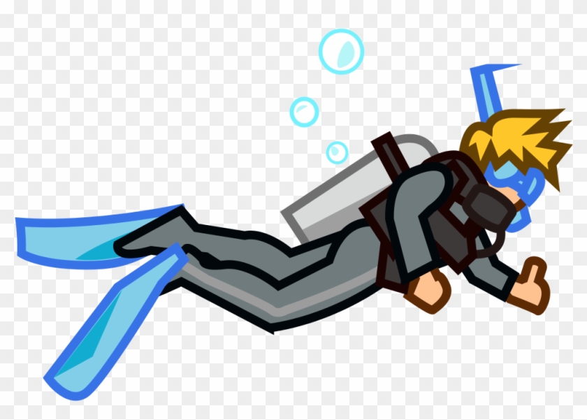 File - Peo-scuba Diver - Svg - Diver Emoji #623366