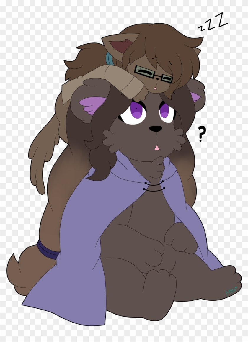 Ronpa} The Bear And The Cat By Supermika64 - Cartoon #623734