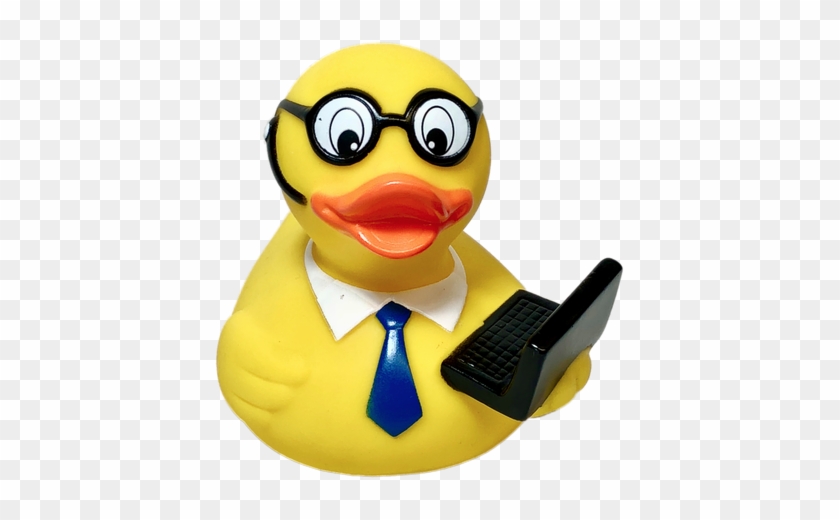 Computer Geek Rubber Duck - Nerd Duck #623858