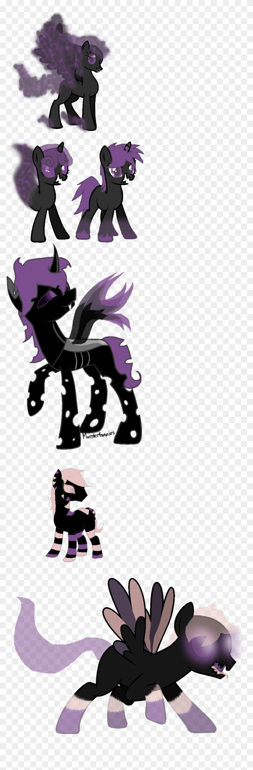 Schattenspielkat Lavender Town Ghost-ponies - Illustration #624494