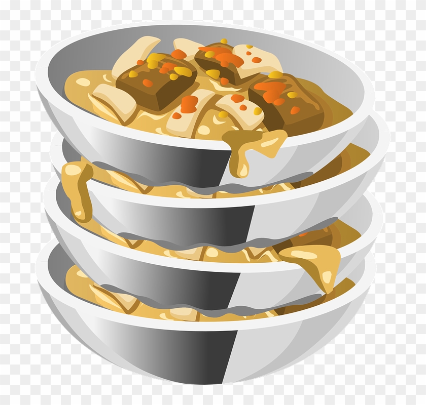 Food Dirty Clipart - Trastes Sucios Png #625260