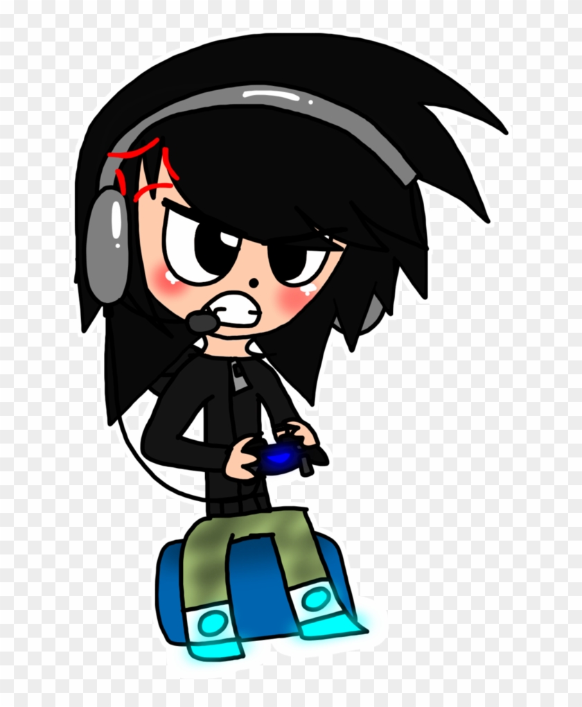 Andy Playing Video Games By Lalakun0123 - Cartoon #625319