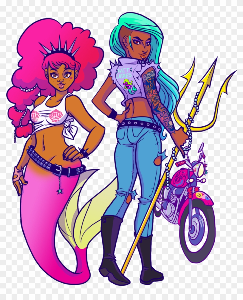 Emilie And Marina By Kayliesaurus-rex - Cartoon #625419