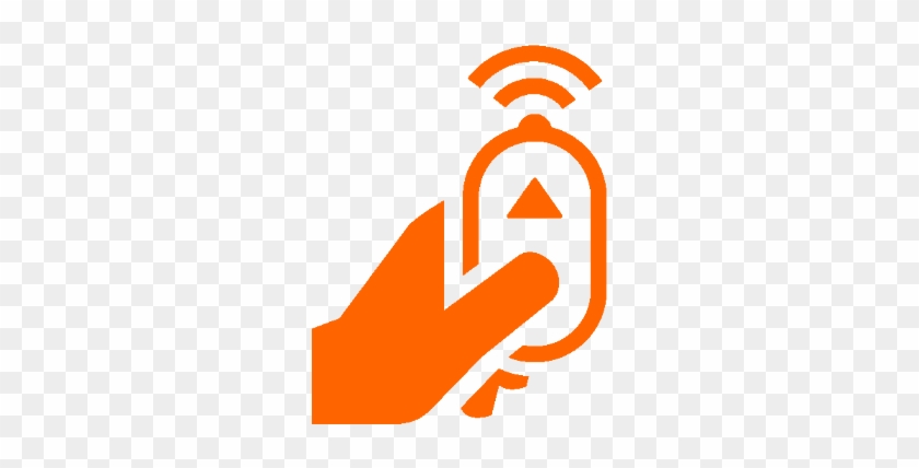Hand Holding A Remote Control - Remote Control #626038