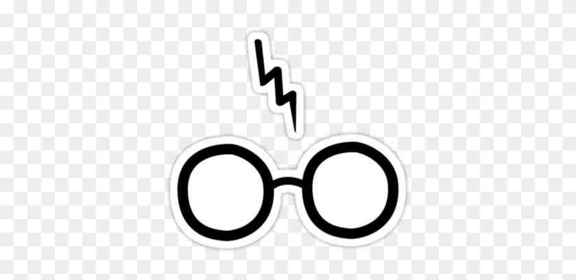 Fly In An Air Balloon And/or Go Parasailing - Harry Potter Glasses Stencil #626099
