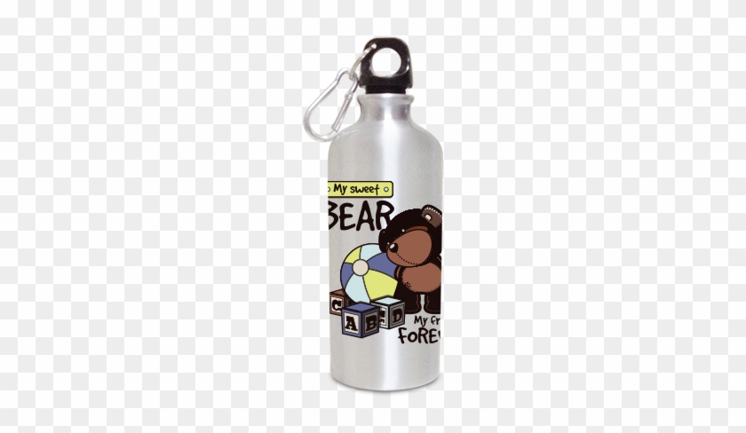 Bear 600ml Silver Sipper - Silver Sipper #626231