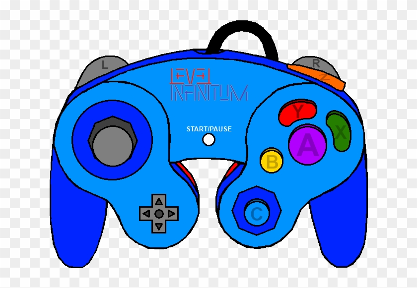 Blueamnesiac 115 29 Level Infinitum Gamecube Controller - Gamecube Controller #626294