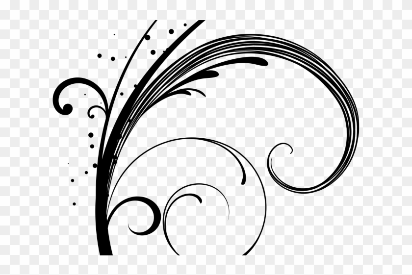 Swirls Clipart Ornamental - Royalty-free #626838